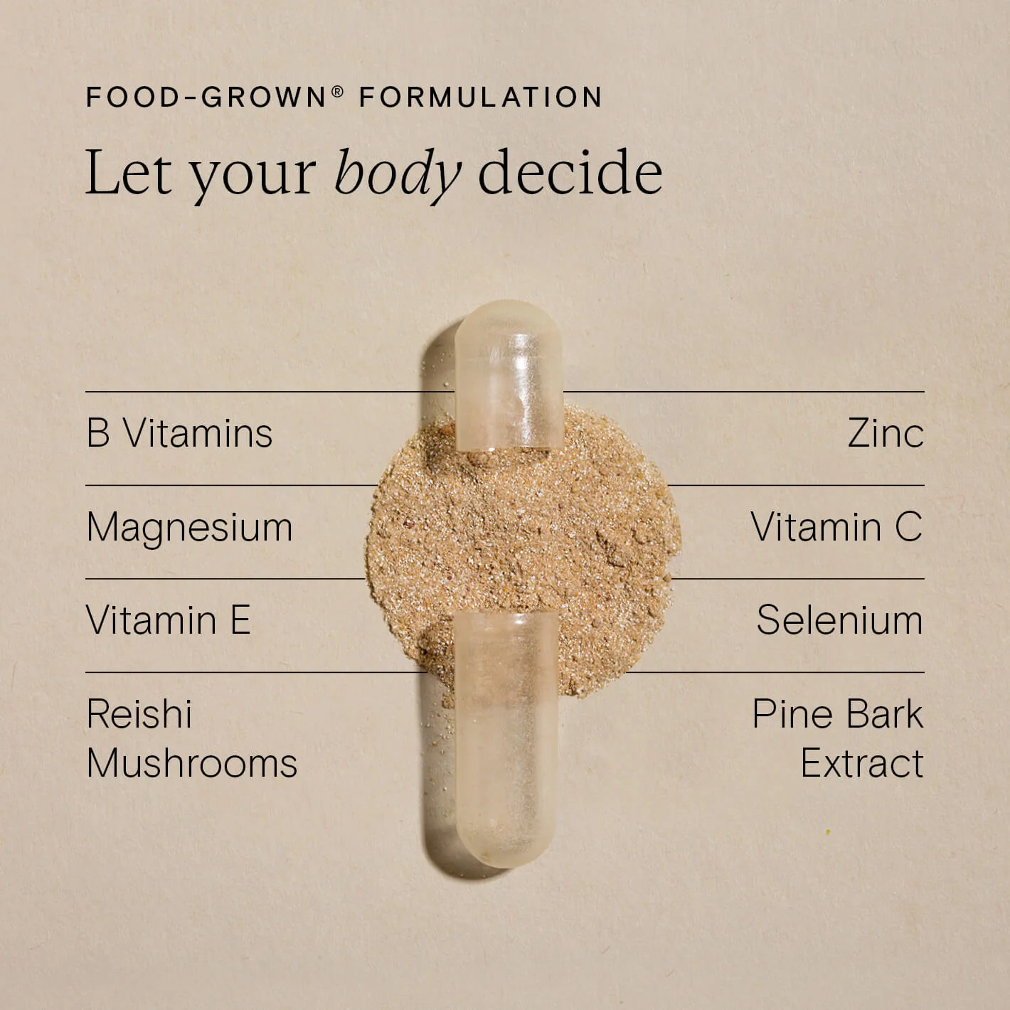 Food-Grown® Daily Multi Nutrient 45+ for Men - Image 3
