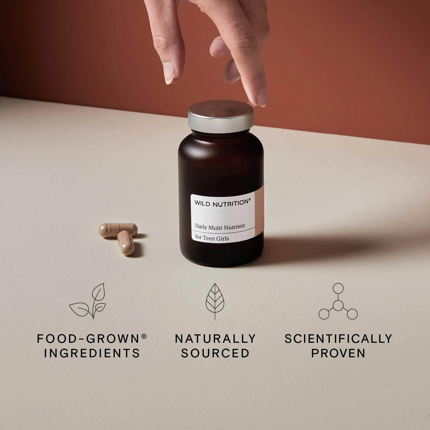 Food-Grown® Daily Multi Nutrient for Teen Girls - Image 4