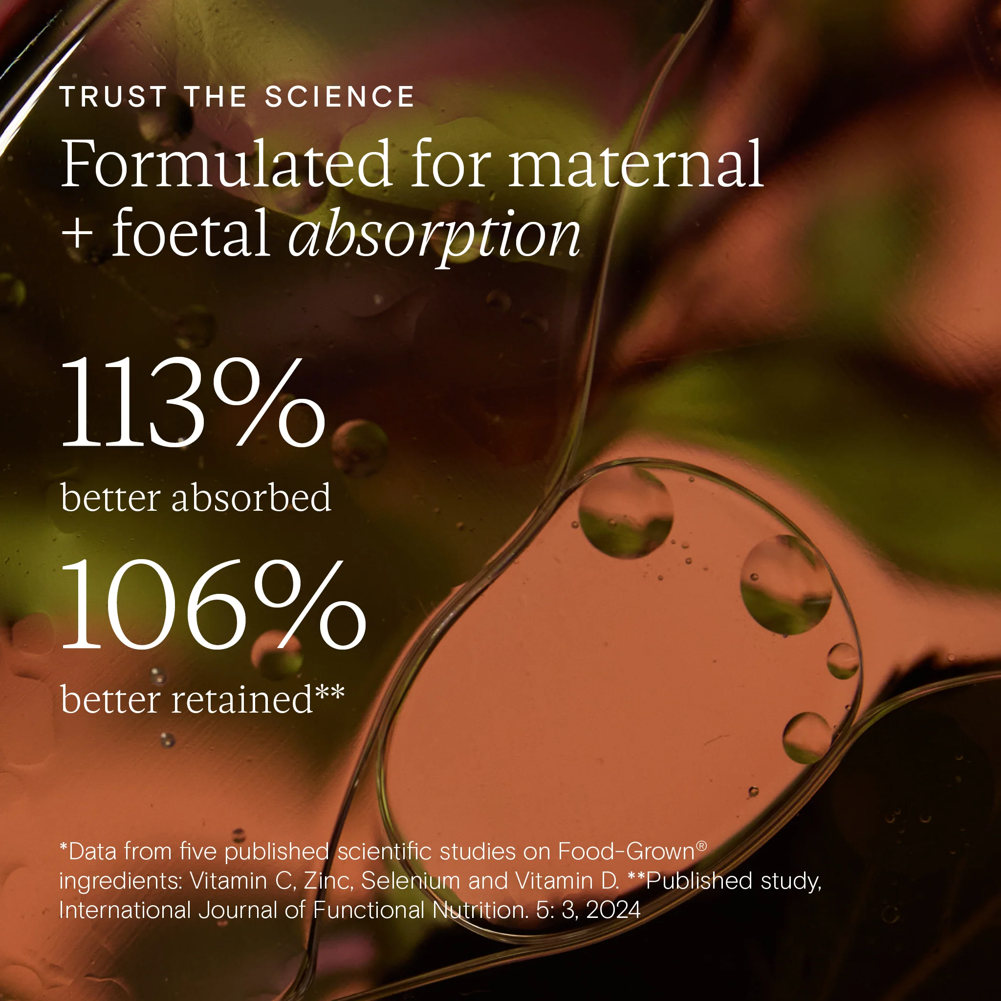Food-Grown® Pregnancy + New Mother Multi - Image 5