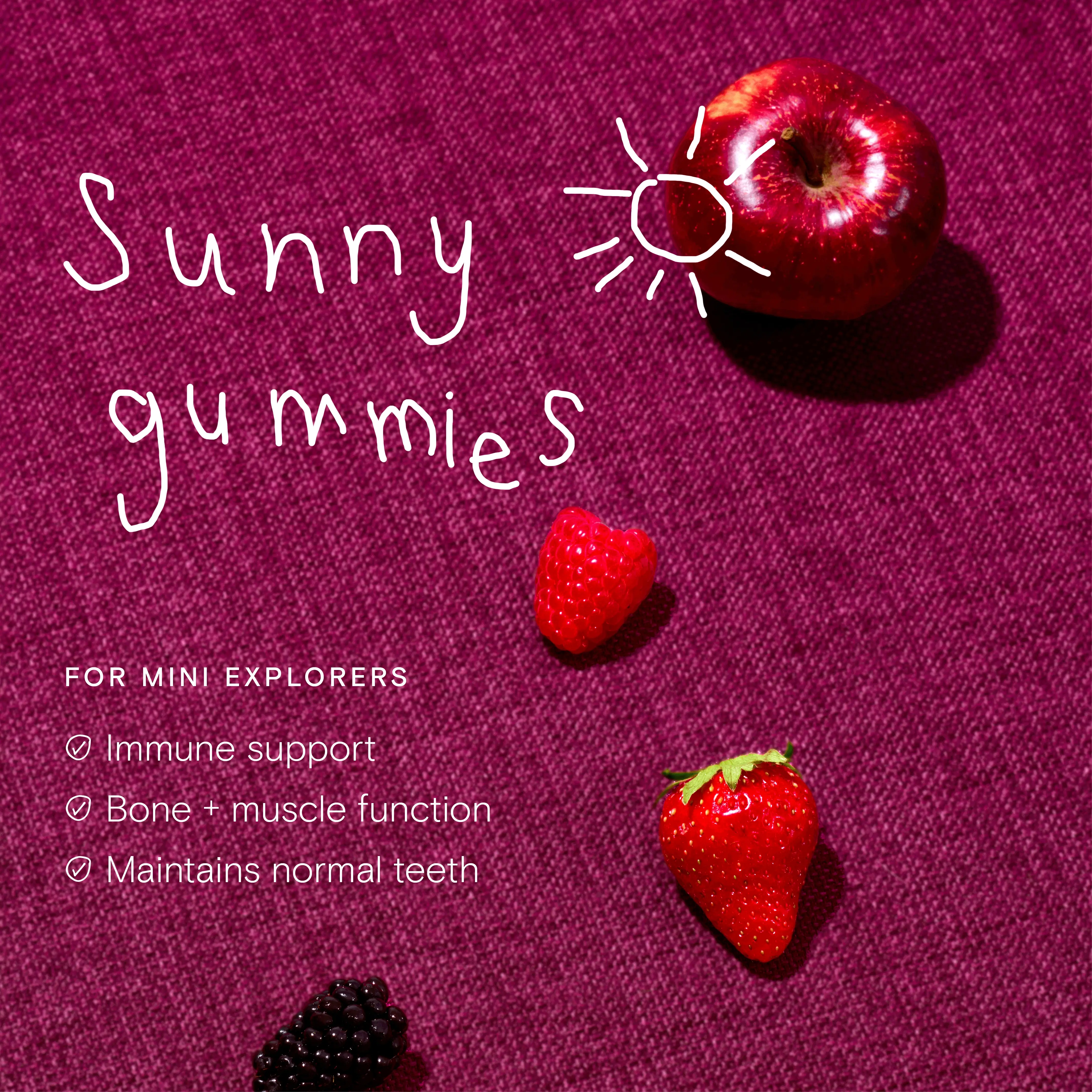 Children's Food-Grown® Vitamin D Gummies - Image 3